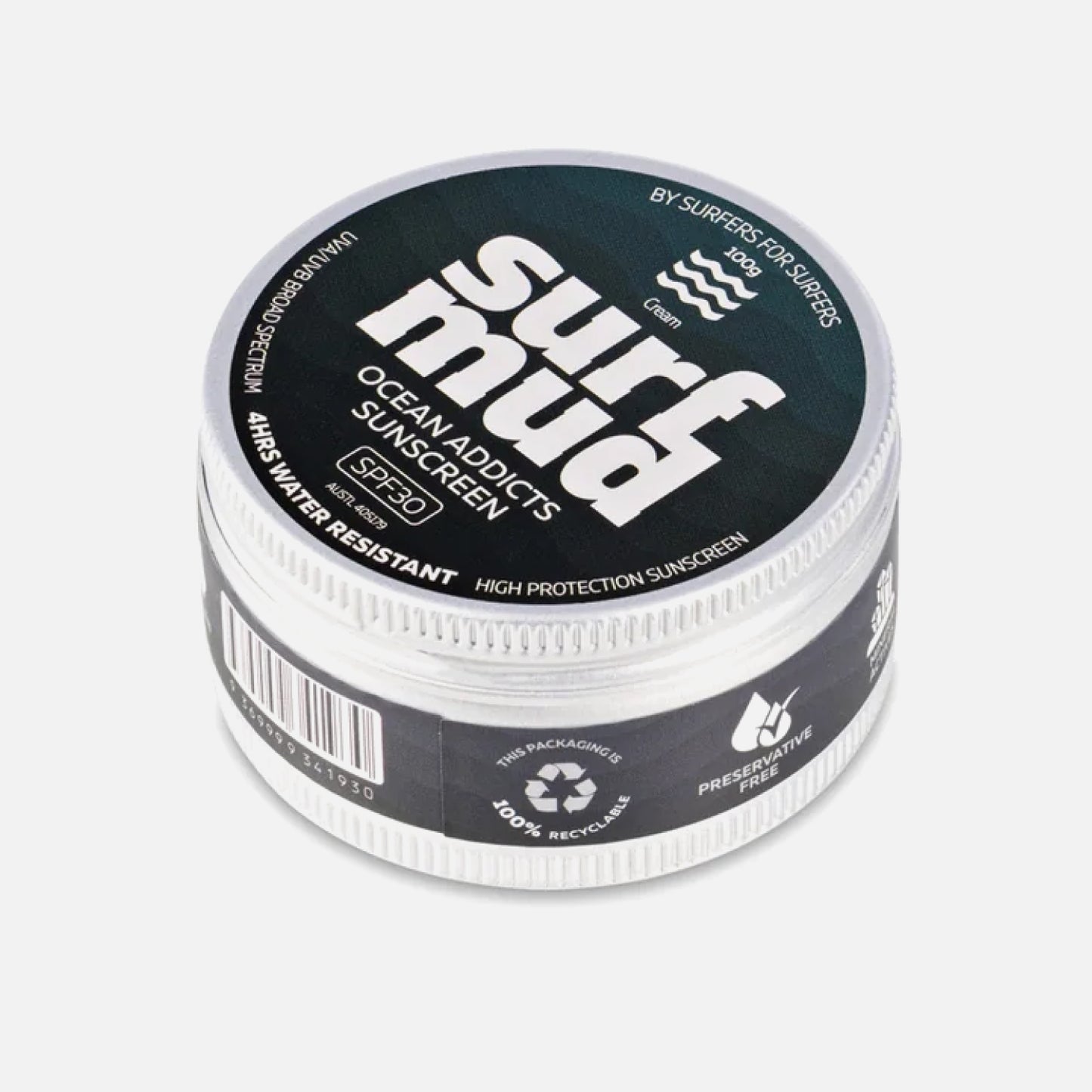 Surfmud 30 SPF lata 100 gr.