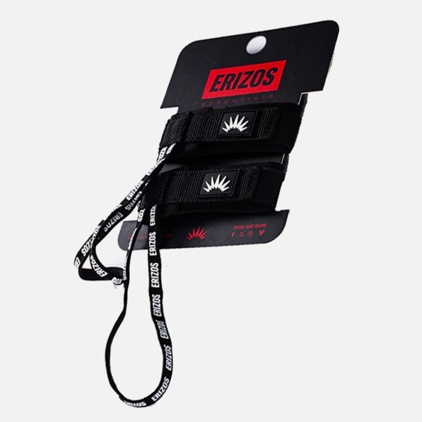 Aseguradores de aletas Erizos VELCRO-BLACK/BLACK