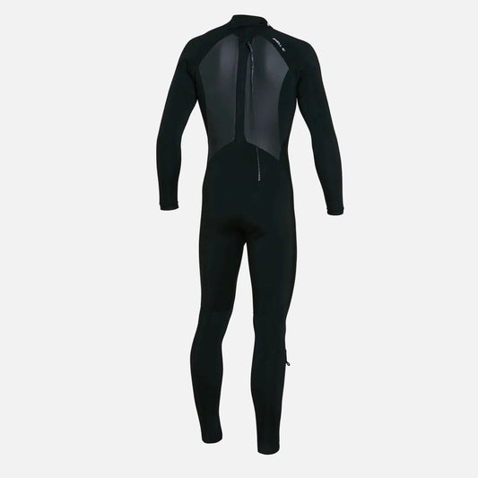 Traje de agua Hombre Defender cierre trasero full 4/3mm - 94052/a05 negro