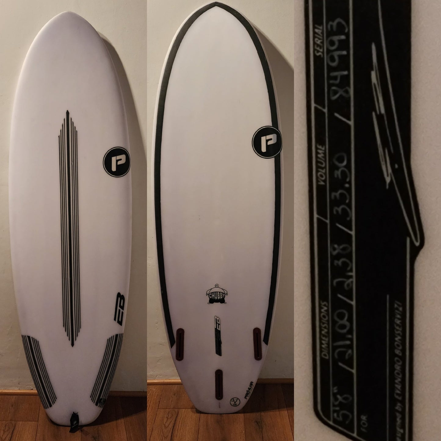Funboard Pro-Ilha Chubby -Eps- 5.8X21.00X2.38 De 33.30 Lts.