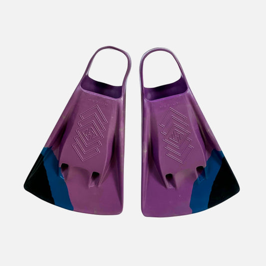 Aletas HUBB DUBB ZERO Purple-Navy-Black