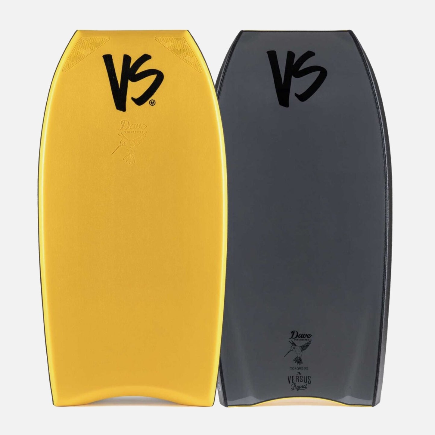 Tabla de Bodyboard PE VS DAVE WINCHESTER TORQUE GRIP TECH Tangerine-Dark Grey
