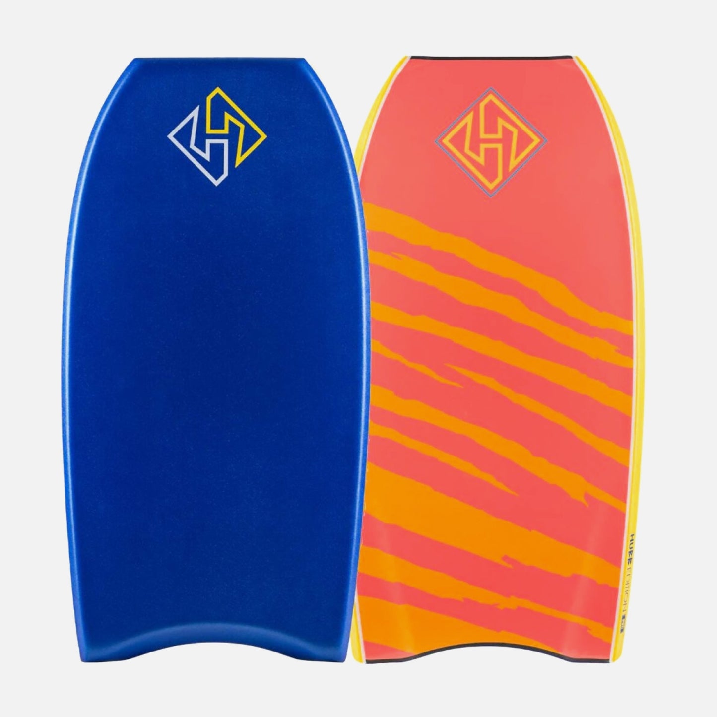 Tabla de Bodyboard PP Hubb PP Pro Dark Blue – Coral Red W/Stripes