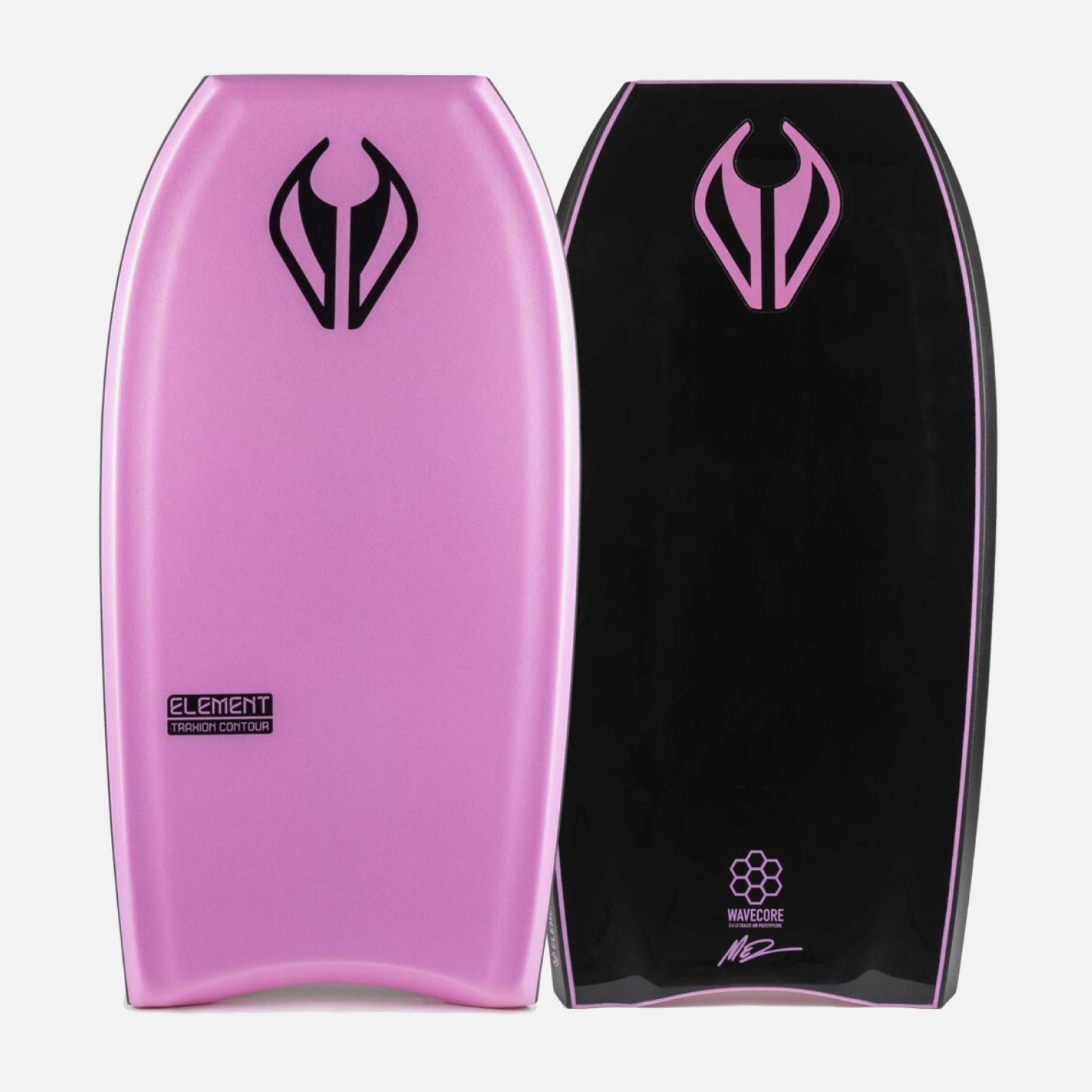 Tabla de Bodyboard PE NMD ELEMENT Pink -Black