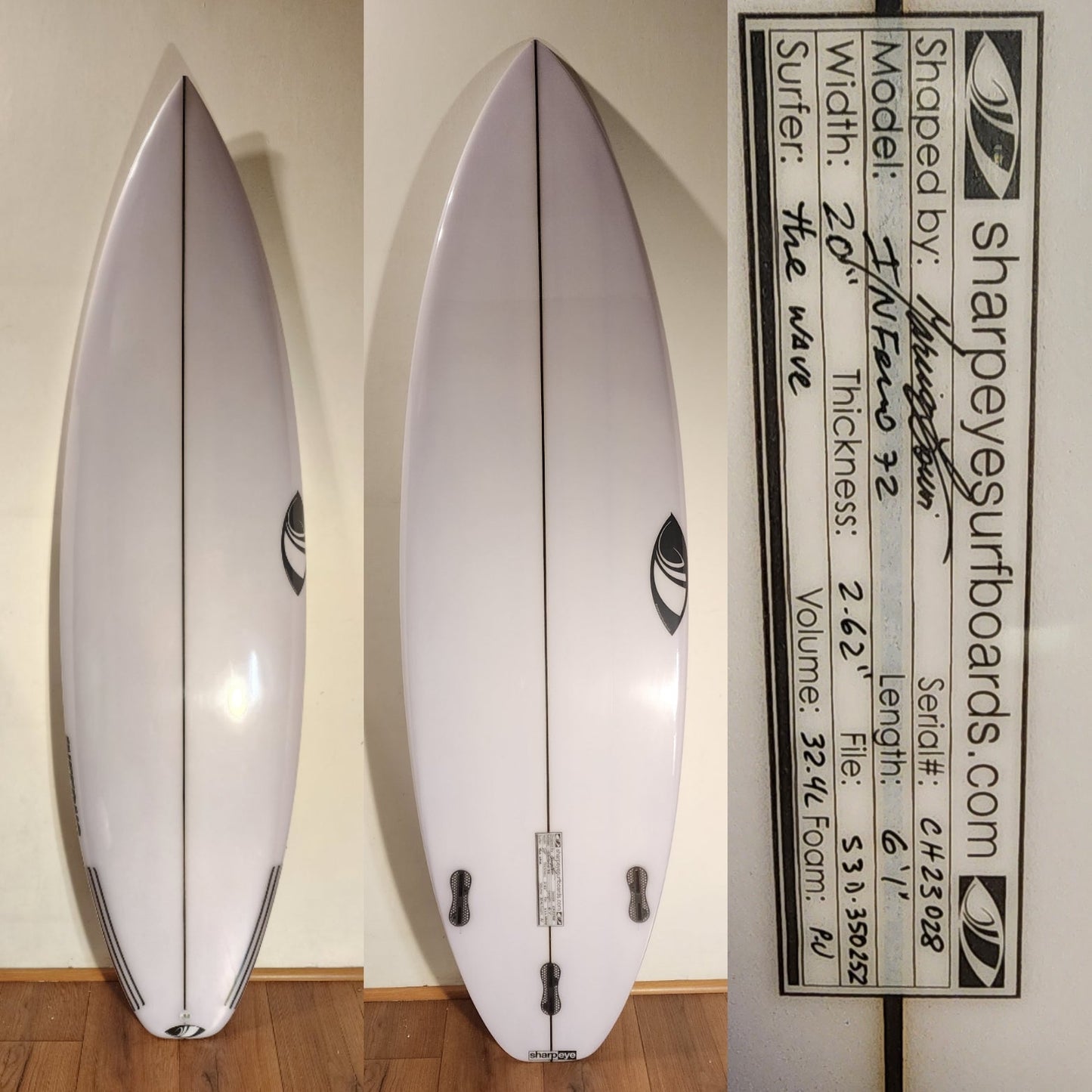 Tabla de Surf Inferno 72 6.1X20X2.62 32.4L