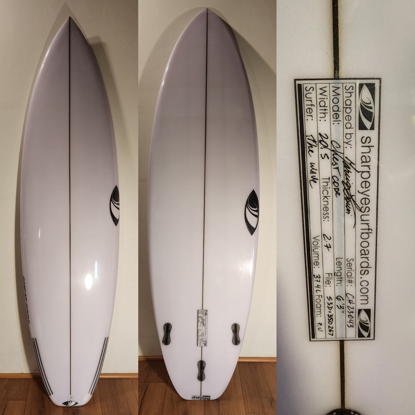 Tabla de Surf Cheat Code 6.3X20.5X2.7 37.4L