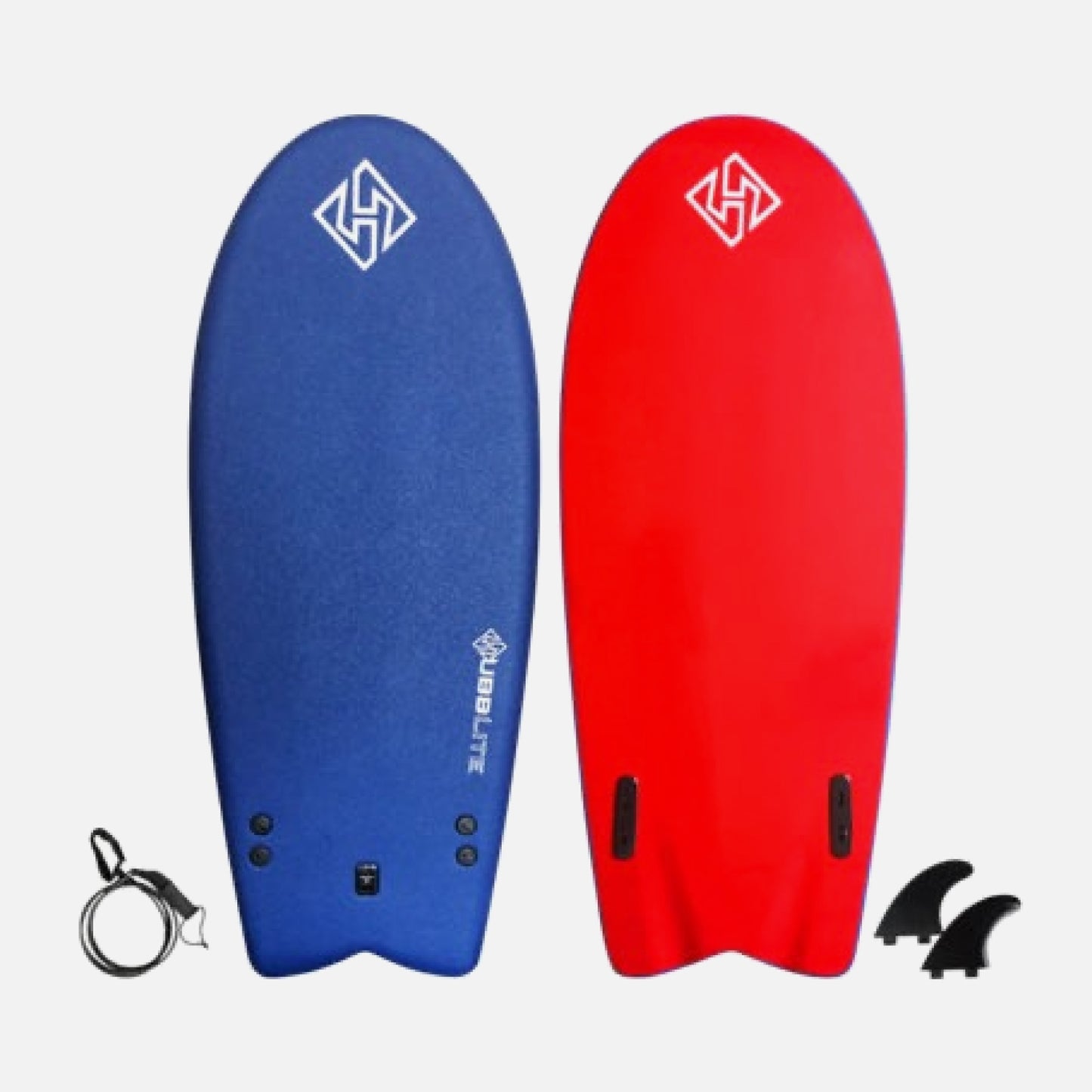Softboard Hubb Lite Twin Fish 5.4 Orange, Pink y Blue
