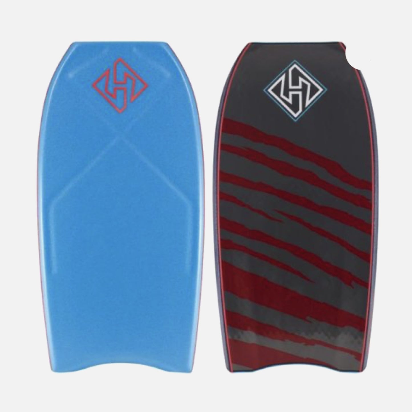 Tabla de Bodyboard Hubb Houston Quad Core Plus SCIFIVE Aqua/Metallic Grey