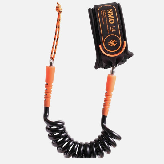 Leash de BodyboardNMD L4 Black – Fluro Red
