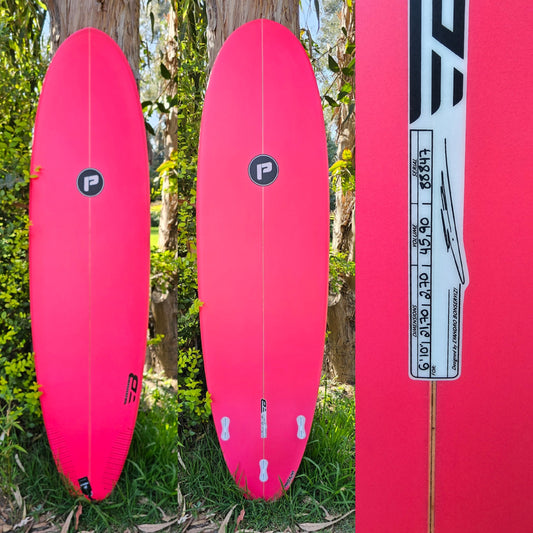 Funboard 6.10 X 21.70 X 2.70 45.9 Litros