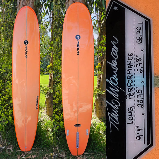Longboard Pro-Ilha 9.1 X 22.75 X 2.78 De 66.70 Lts. Long Performer Model