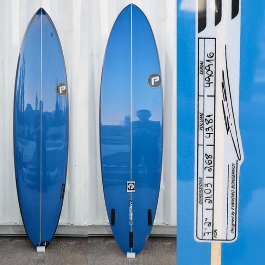 Tabla de surf Midlenght Pro-Ilha Midnigth 7.2 X 21.03 X 2.68 X 43.81 Lts.