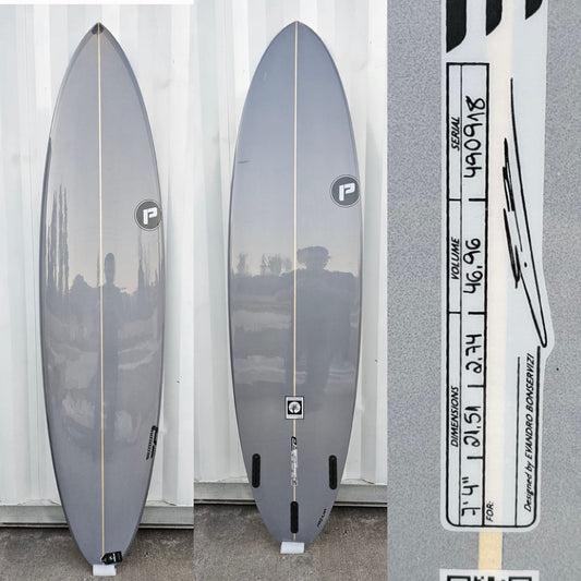 Tabla de Surf Midlenght Pro-Ilha Midnigth 7.4 X 21.51 X 2.74 X 46.96 Lts.