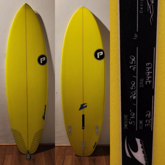Shortboard Pro-Ilha 5.10X20.50X2.50 De 32.20 Lts