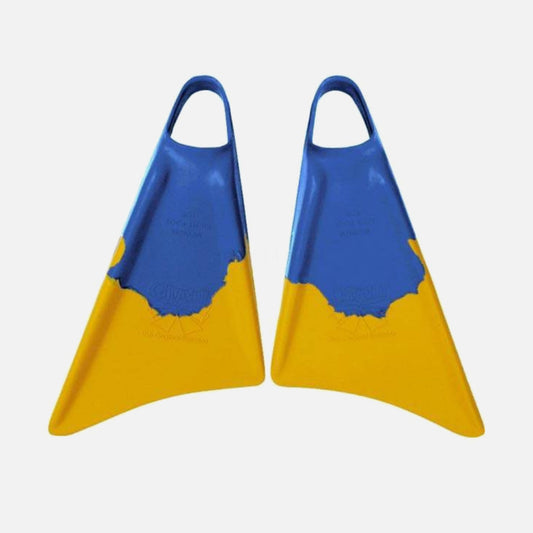 Aletas CHURCHILL MAKAPUU Blue-Yellow