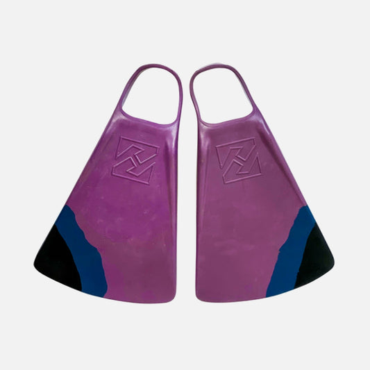 Aletas HUBB DUBB ZERO Purple-Navy-Black