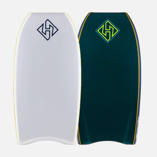 Tabla de Bodyboard PP Hubb PP Pro White – Mallard Green
