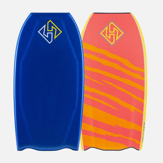 Tabla de Bodyboard PP Hubb Scifive Quadcore Bat Flex Dark Blue – Coral Red
