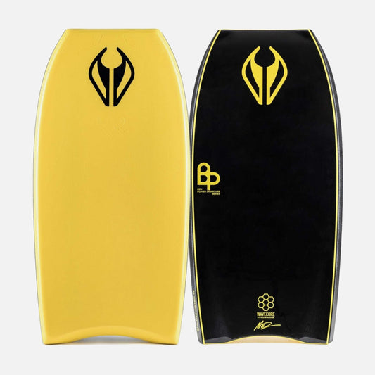Tabla de Bodyboard PE NMD BEN PLAYER CONTROL GRIPTECH Black – Yellow
