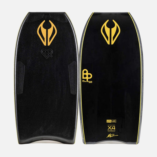 Tabla de Bodyboard NMD PP Ben Player LFX X4 MINIQUAD GRIPTECH Black – Black