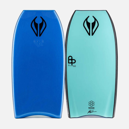 Tabla de Bodyboard PE NMD BEN PLAYER CONTROL GRIPTECH Royal Blue – Turqoise