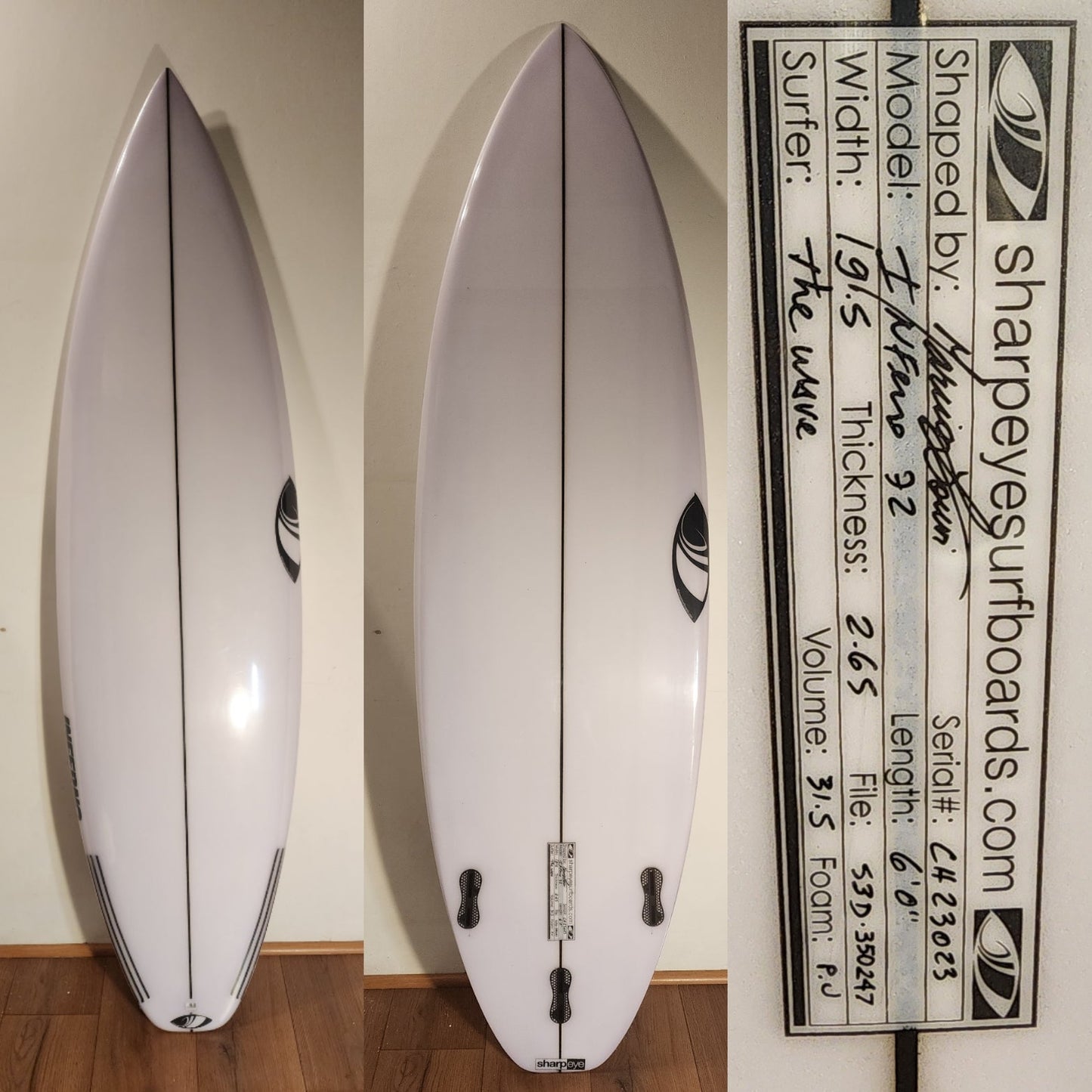 Tabla de Surf Inferno 72 6.0X19.5X2.65. 31.5L