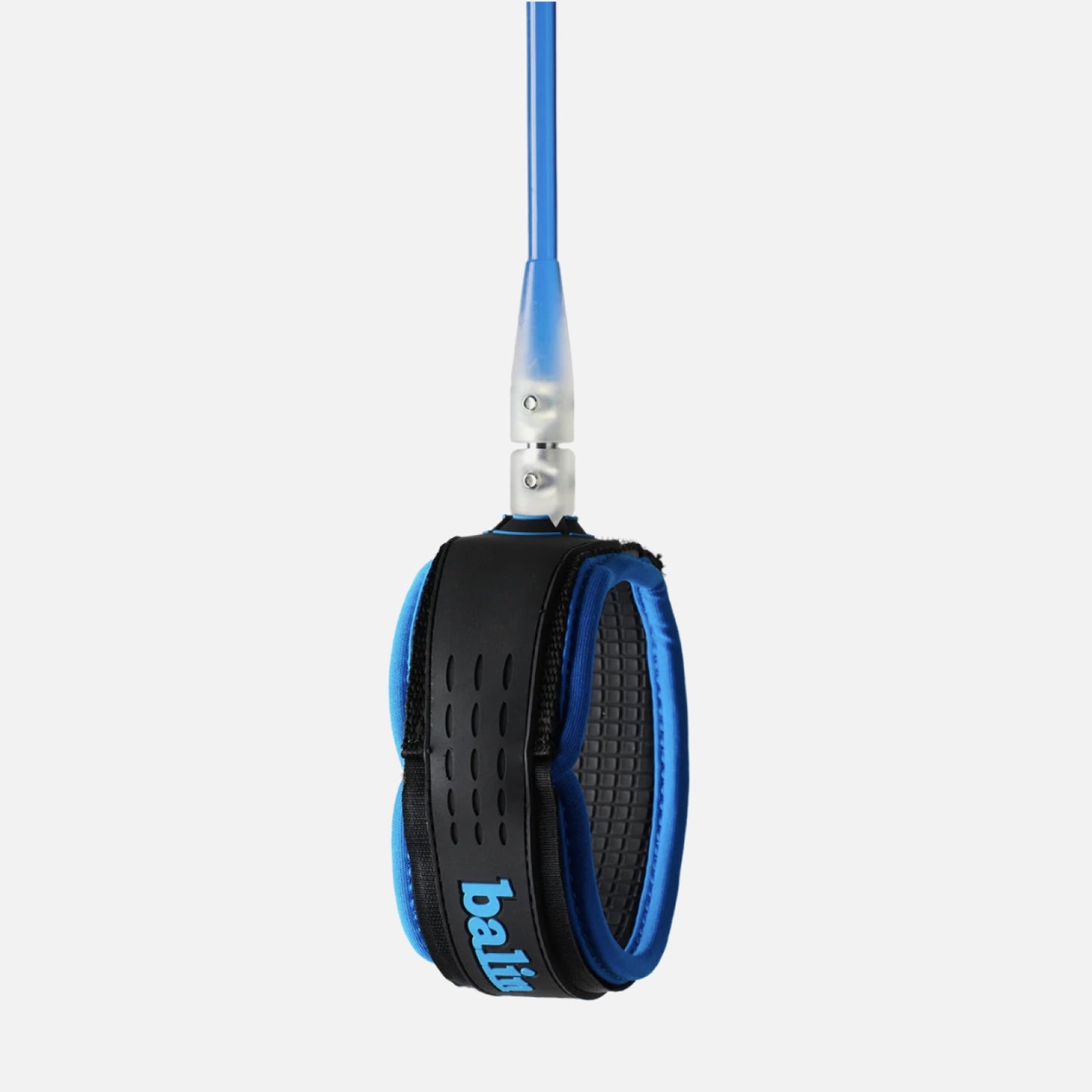 Leash tabla de Surf Balin SUP Storm Rider 9 pies x 10mm. Azul, transparente y negro