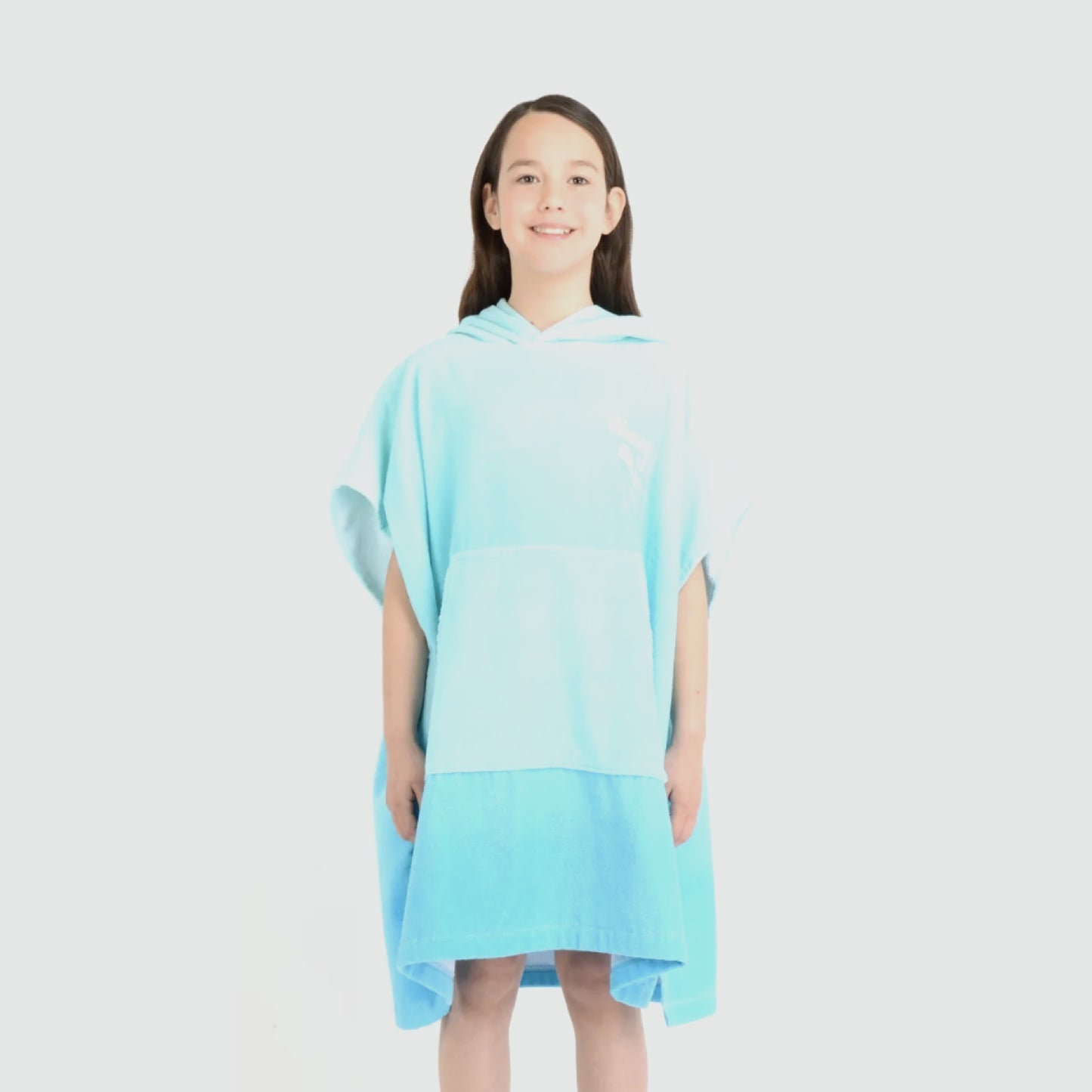 Poncho O´Neill Wow girl azul turquesa / agua