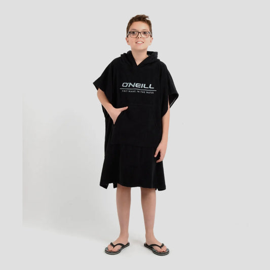 Poncho Toalla Caly Boy negro