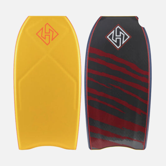 Tabla de Bodyboard Hubb PP Pro Jared Houston Tangerine-Silver