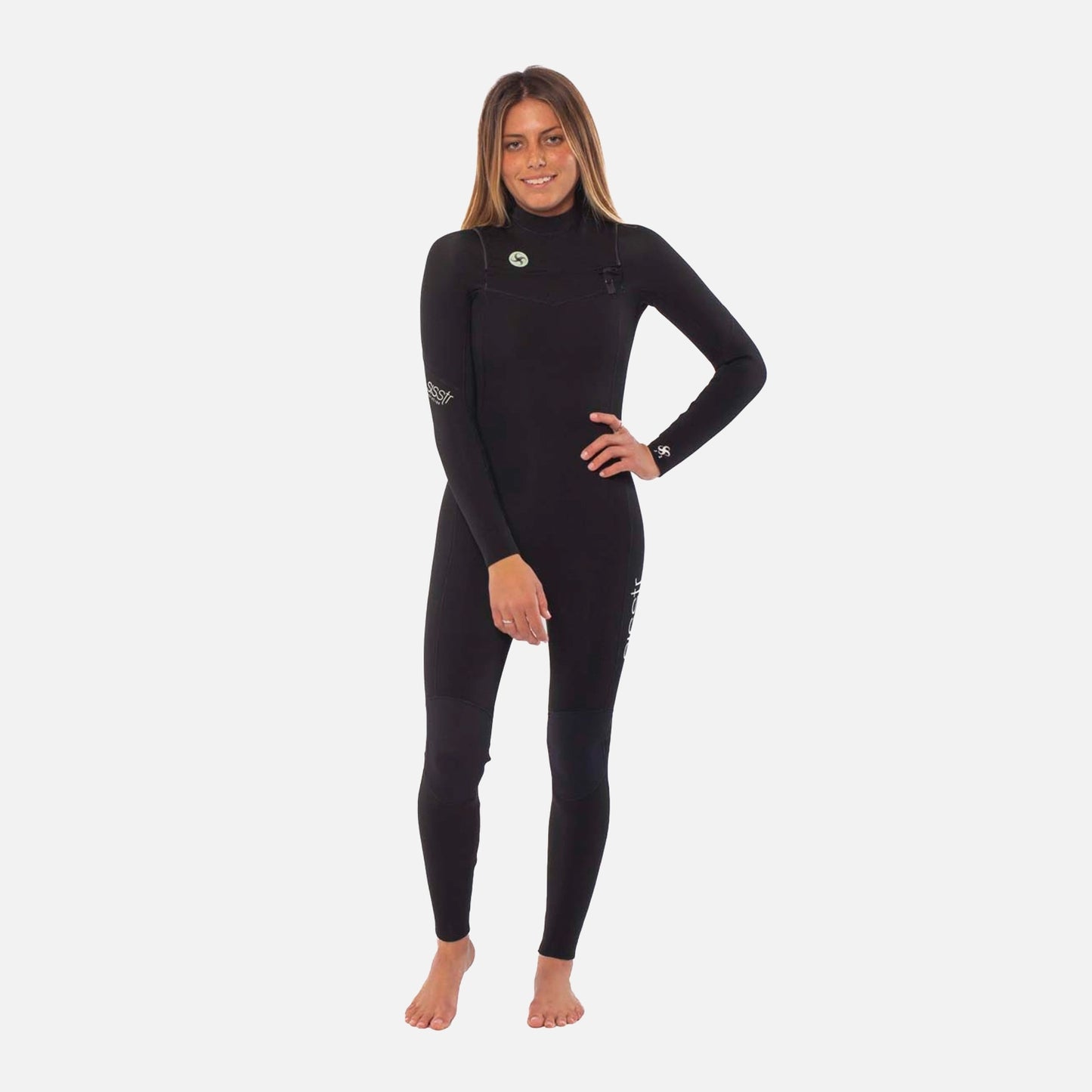 Traje de Agua Mujer Vissla Youth Seven Seas 4-3 Chest zip full wetsuit