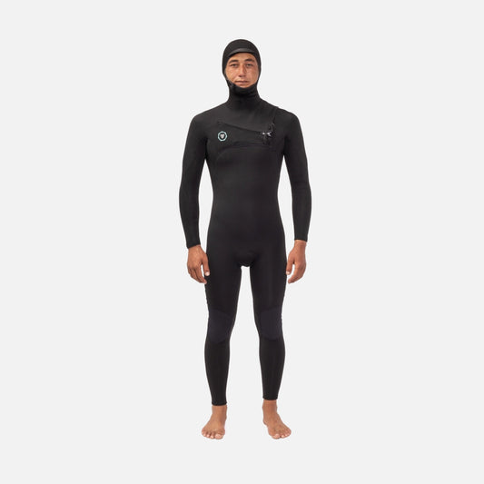 Traje de Agua Hombre Vissla 7 Seas 4-3 Full Hooded chest zip