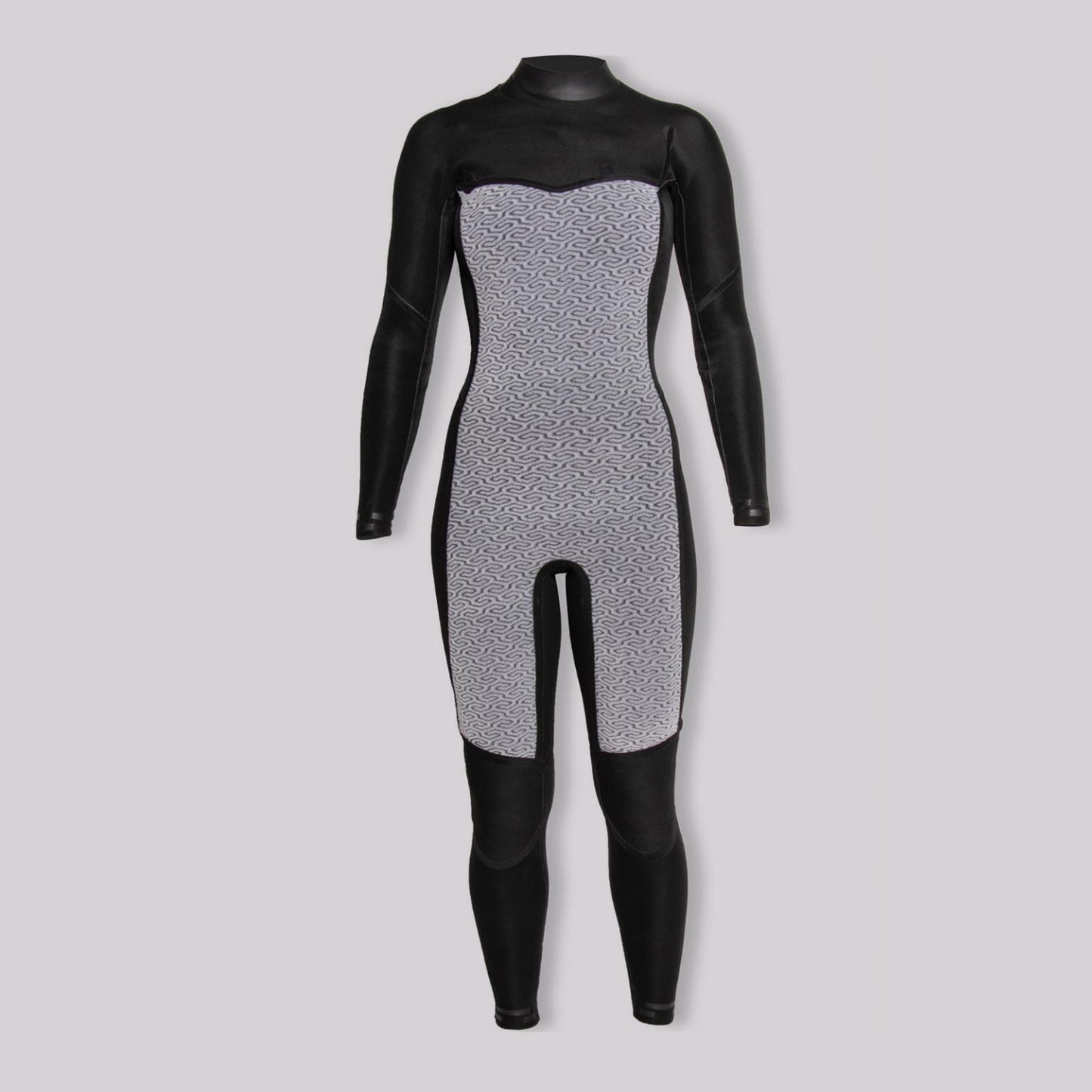 Traje de Agua Mujer Vissla Seven Seas 4-3 Chest zip full wetsuit Black