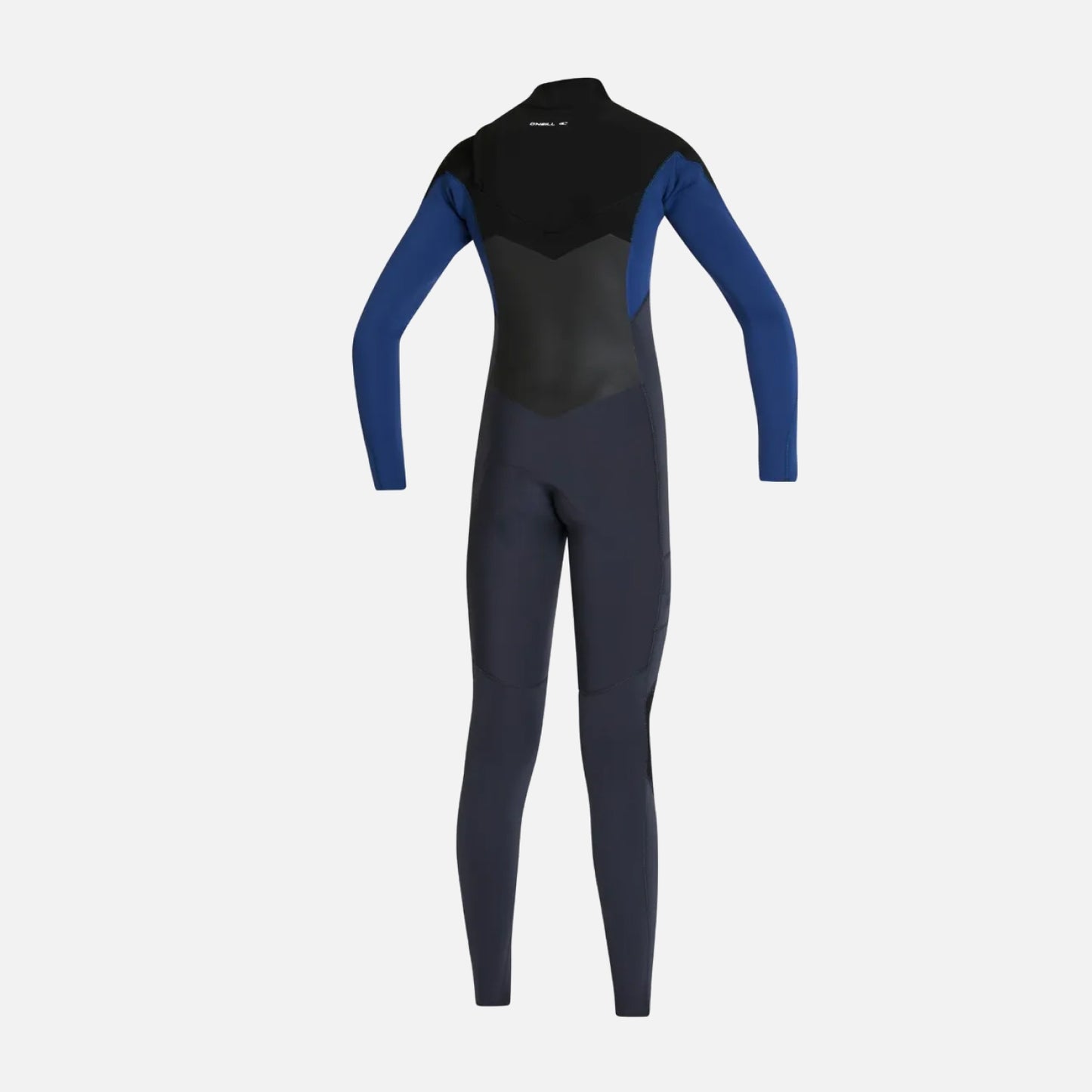 Traje de Agua Niños Yth Boys defender cierre frontal full 4/3mm - azul